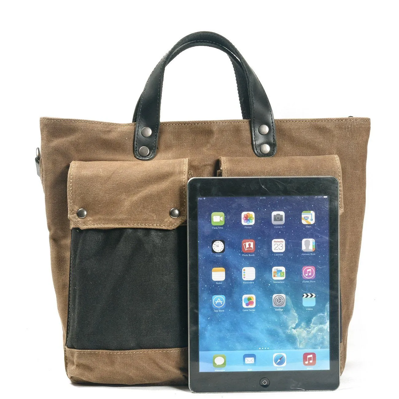 Affordable Vintage Shoulder Bags with Multiple Pockets