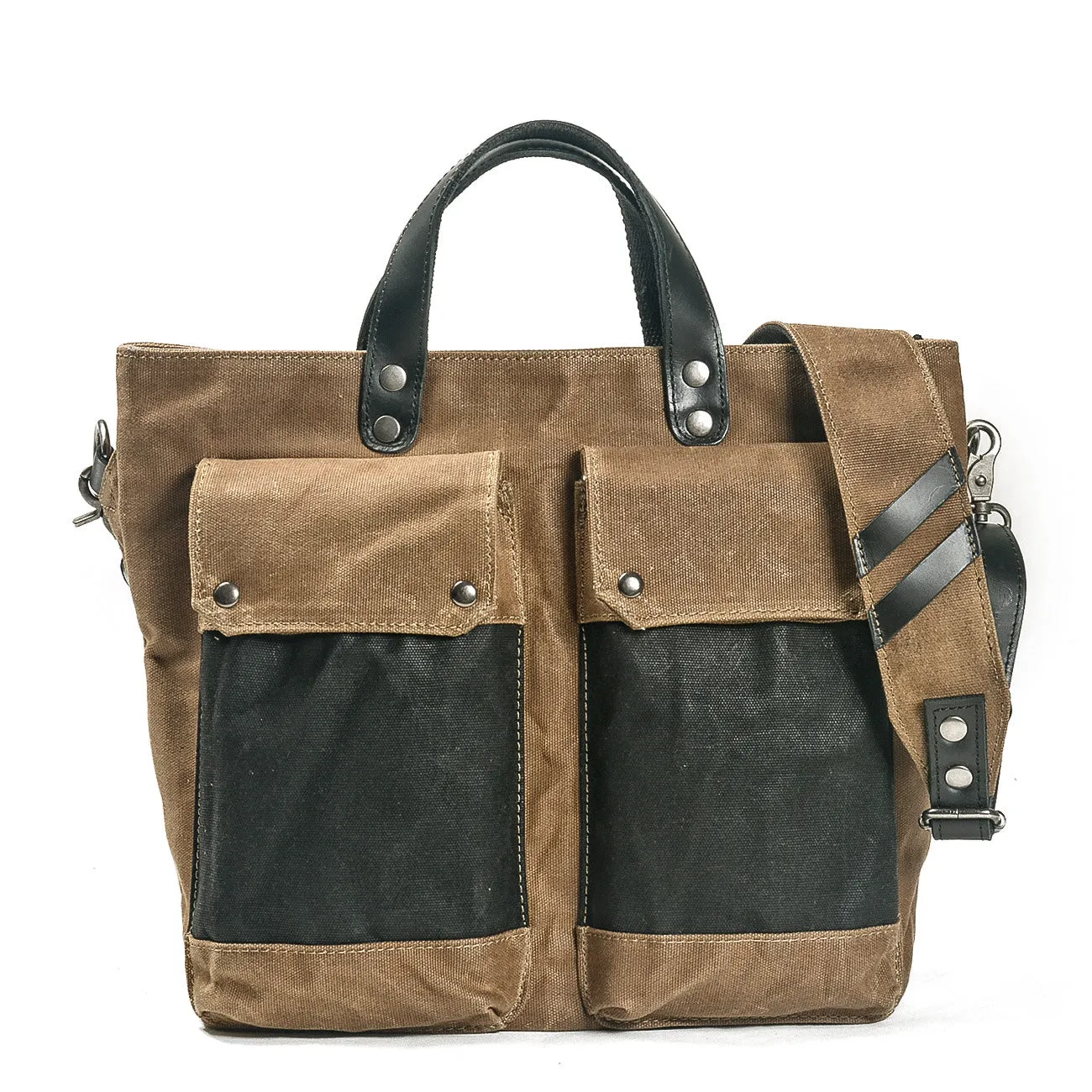 Affordable Vintage Shoulder Bags with Multiple Pockets