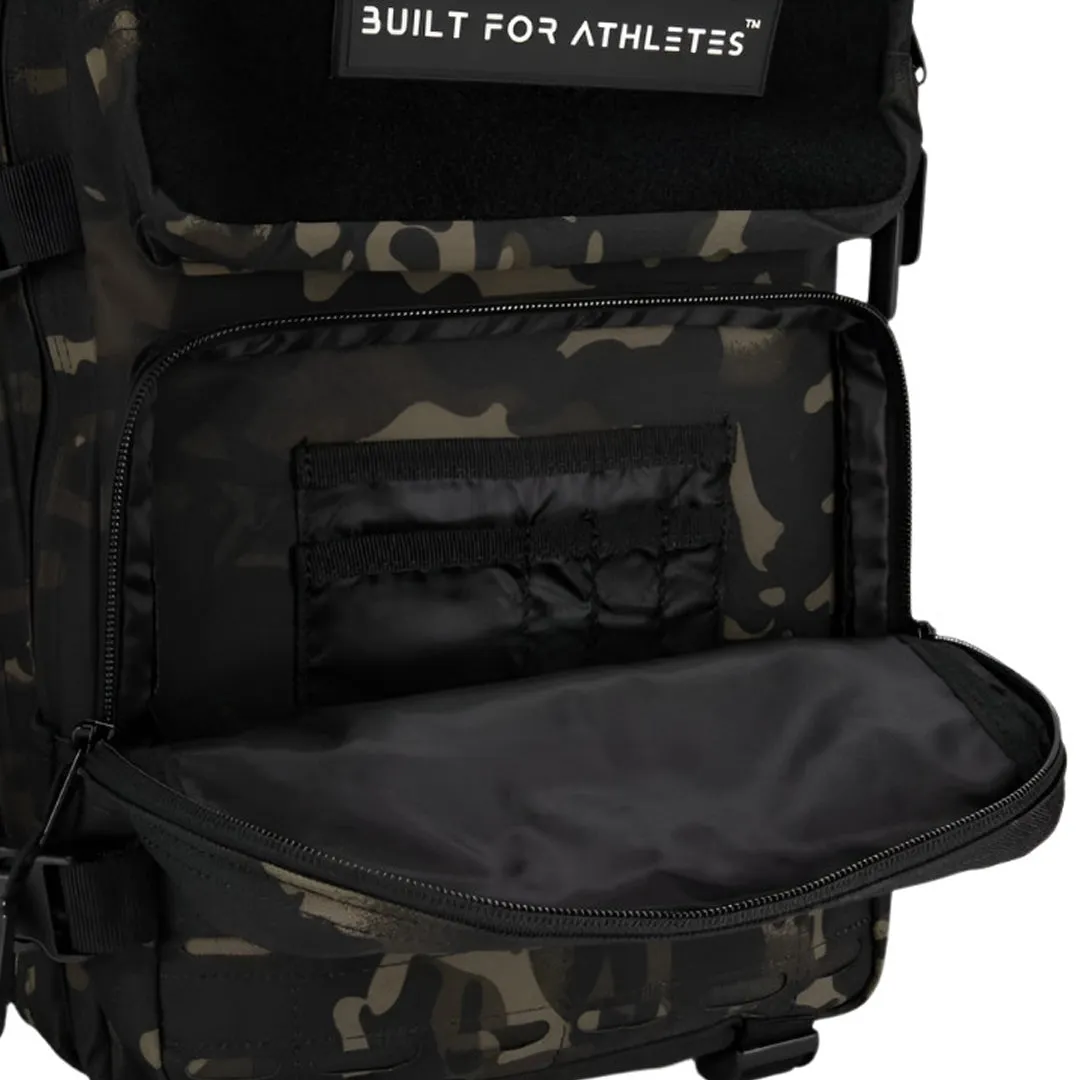 Built for Athletes - Hero 2.0 Backpack - 25L - Black Camo