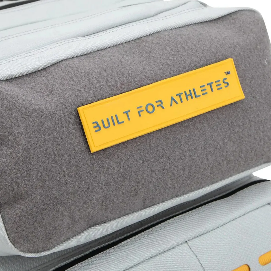 Built for Athletes - Hero 2.0 Backpack - 25L - Grey & Yellow