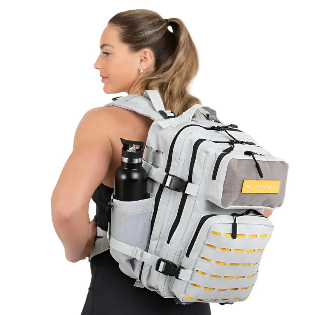 Built for Athletes - Hero 2.0 Backpack - 25L - Grey & Yellow