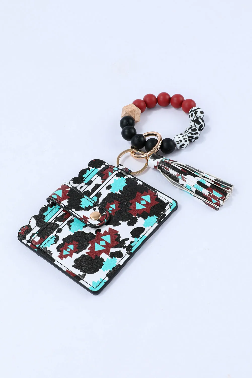 Casual Western Fashion Card Bag Bracelet Key Ring