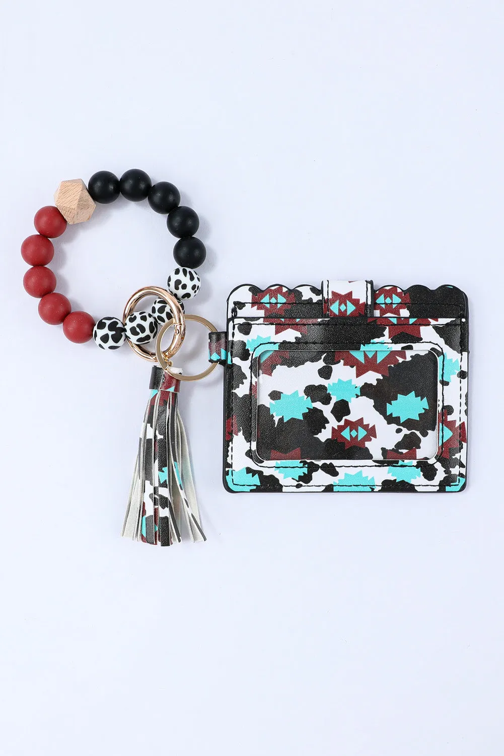 Casual Western Fashion Card Bag Bracelet Key Ring