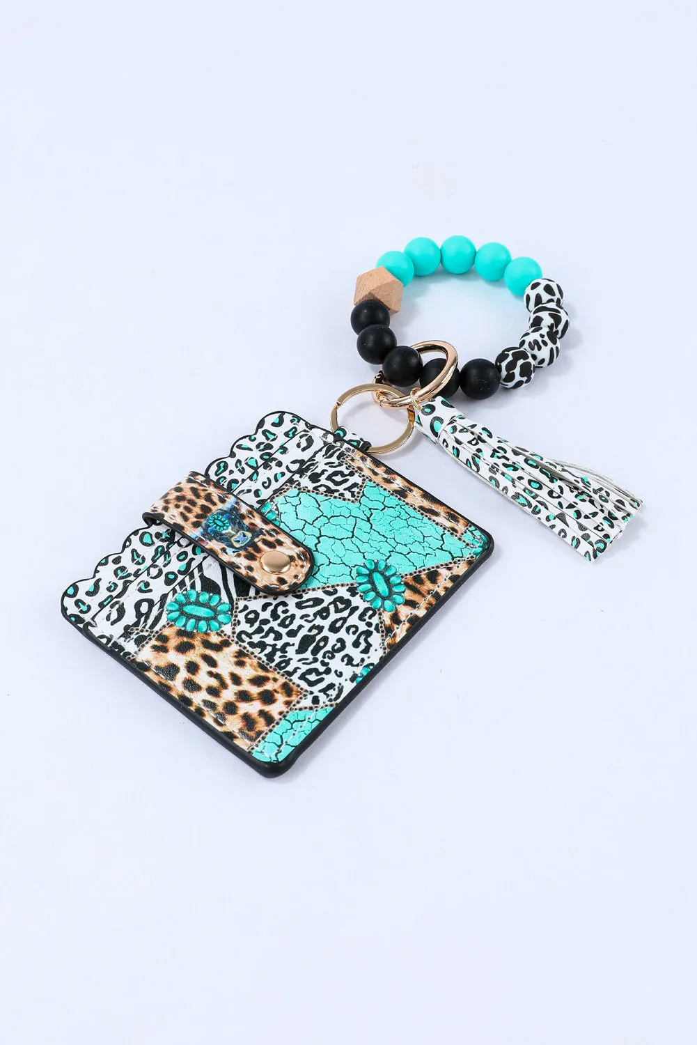 Casual Western Fashion Card Bag Bracelet Key Ring