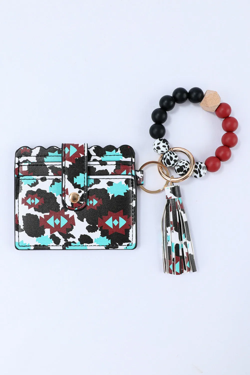 Casual Western Fashion Card Bag Bracelet Key Ring