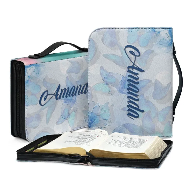 Christianartbag Bible Cover, To My Daughter From Mom Bible Cover, Personalized Bible Cover, Art Design Bible Cover, Christian Gifts, CAB11071223.