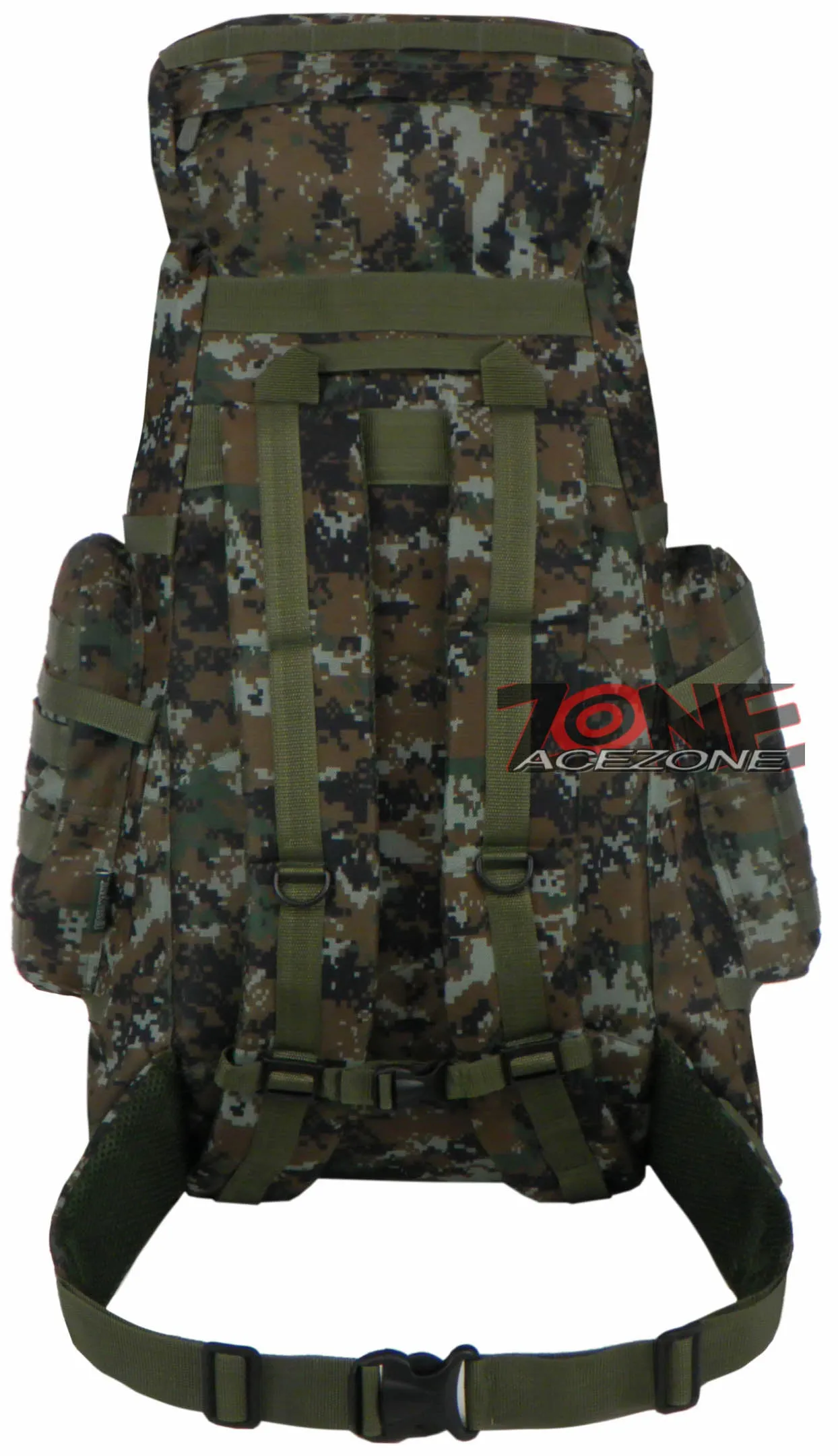 East West USA Tactical Assault Military Mountain Climbing Bag RTC532 GREEN ACU