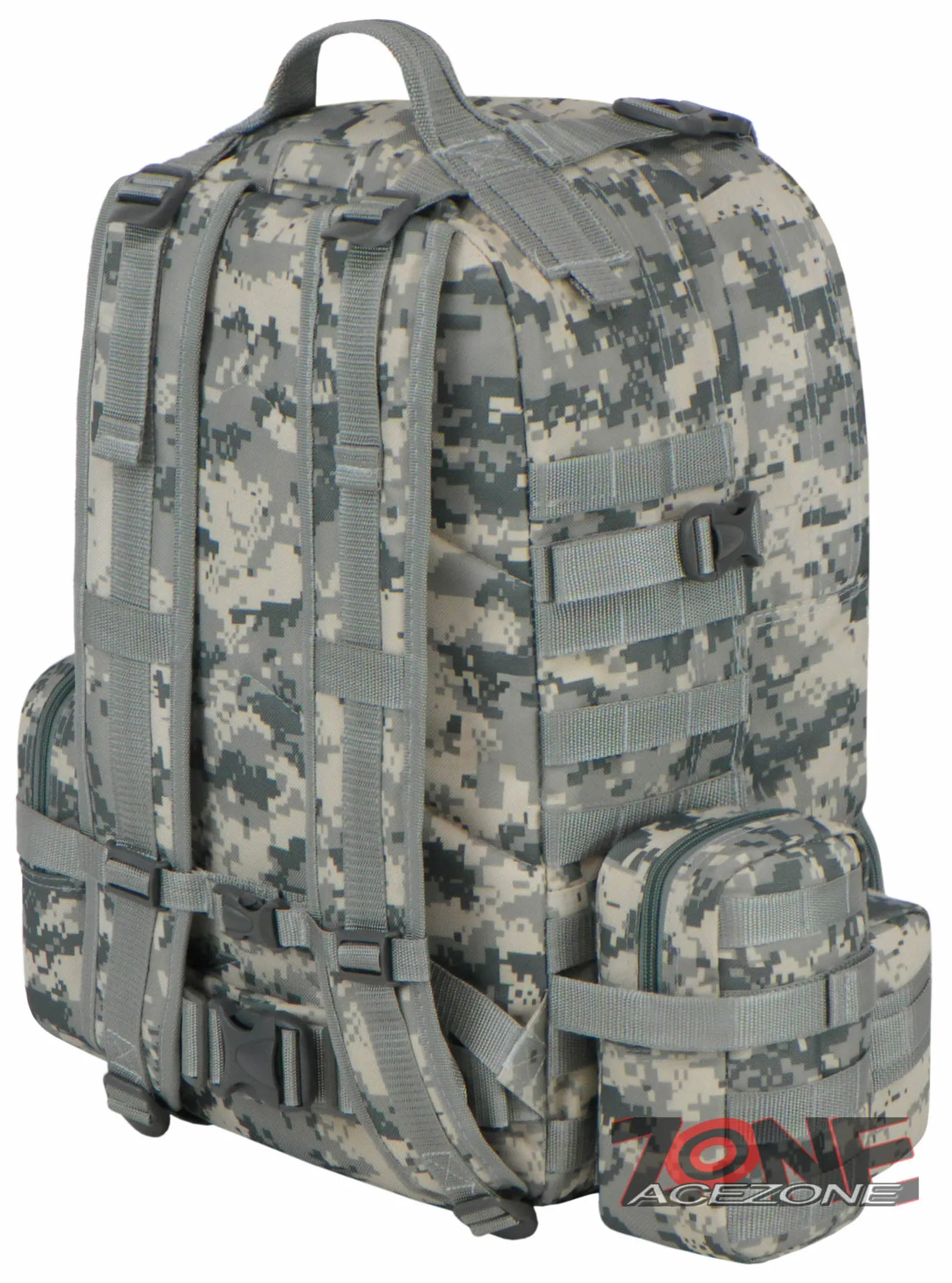East West USA Tactical Molle Military Assault Detachable Backpack RTC505 ACU