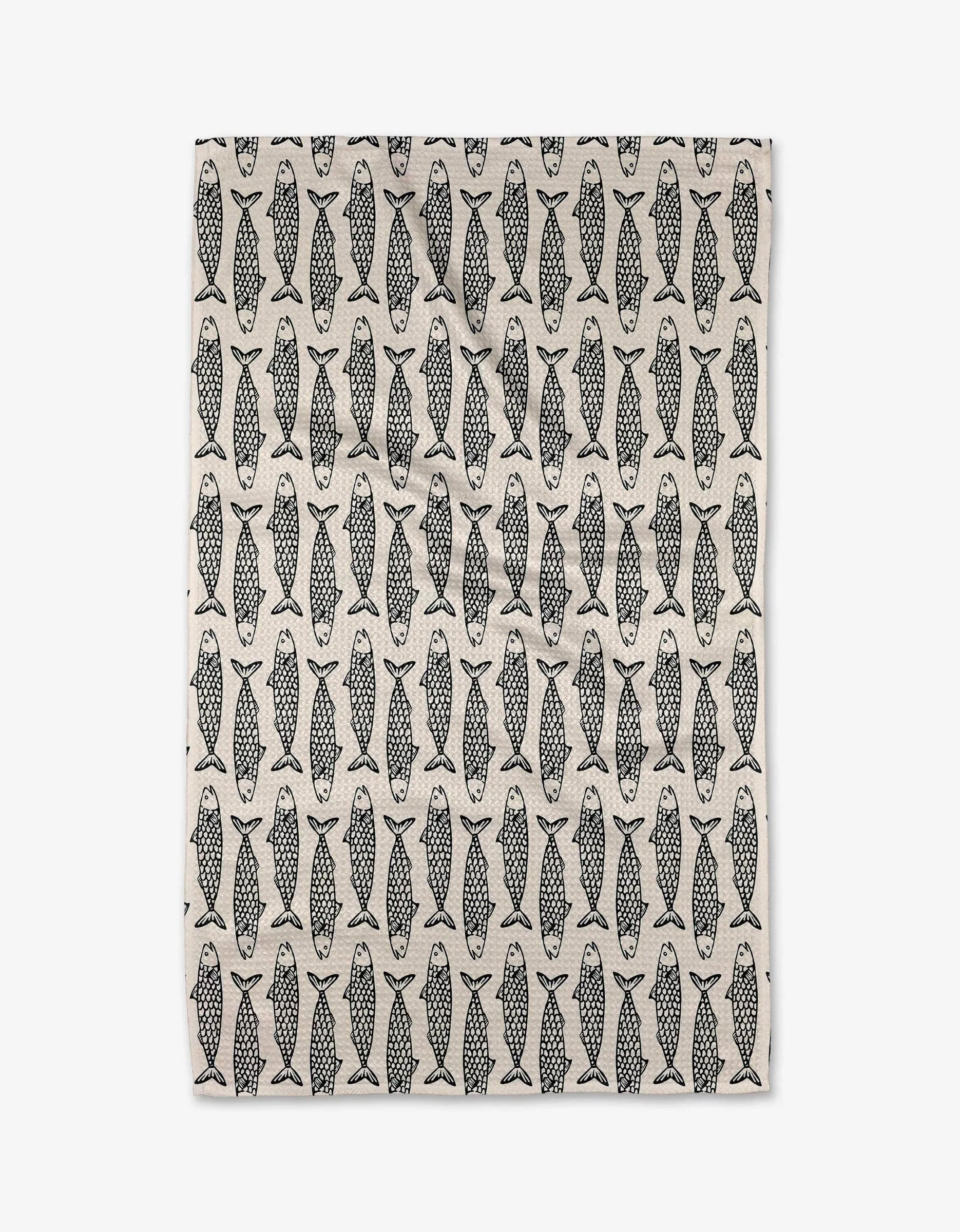 Geometry Recycled Kitchen Tea Towel