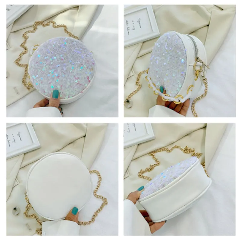 Handmade Bags Sequin Bag Small Bag Net Celebrity Sequined