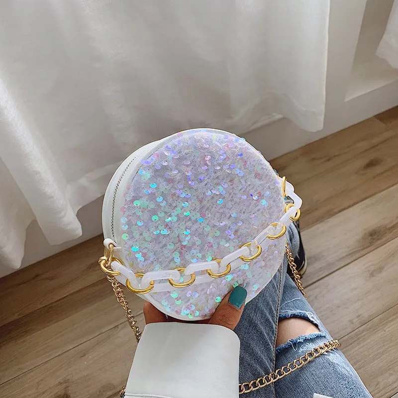 Handmade Bags Sequin Bag Small Bag Net Celebrity Sequined