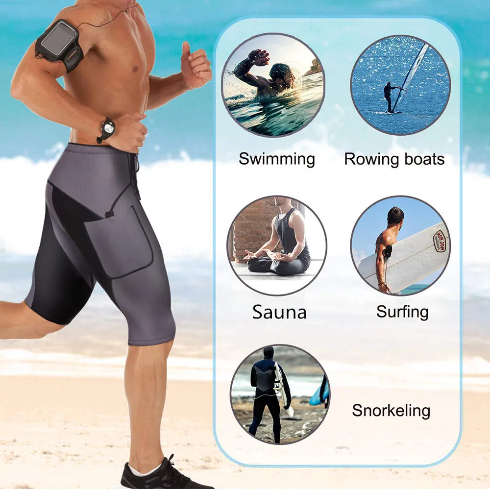 Junlan Neoprene Wetsuit Sweat Fitness Short