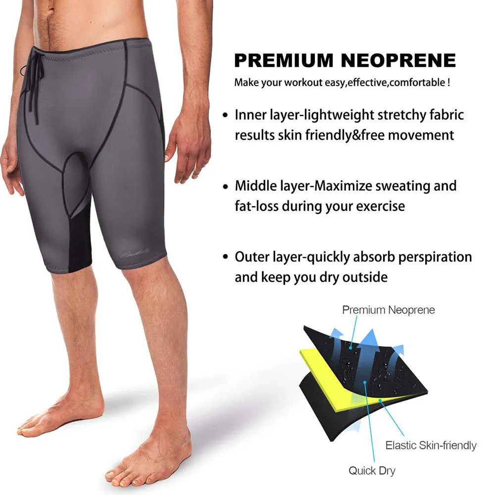 Junlan Neoprene Wetsuit Sweat Fitness Short