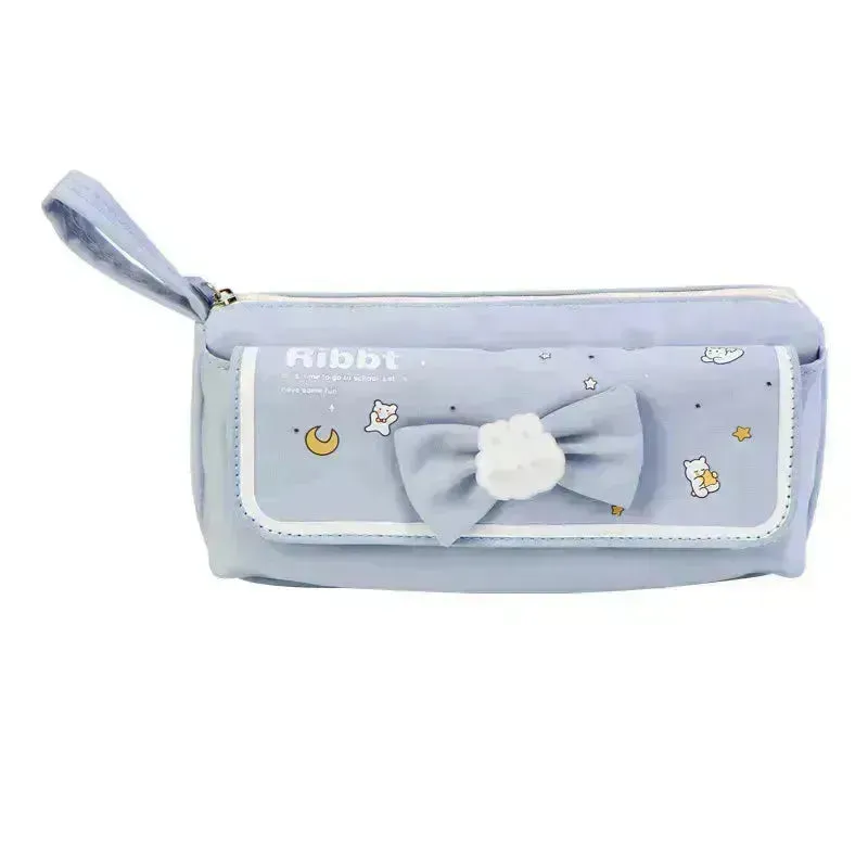 Kawaii Rabbit Bow Pencil Pouch
