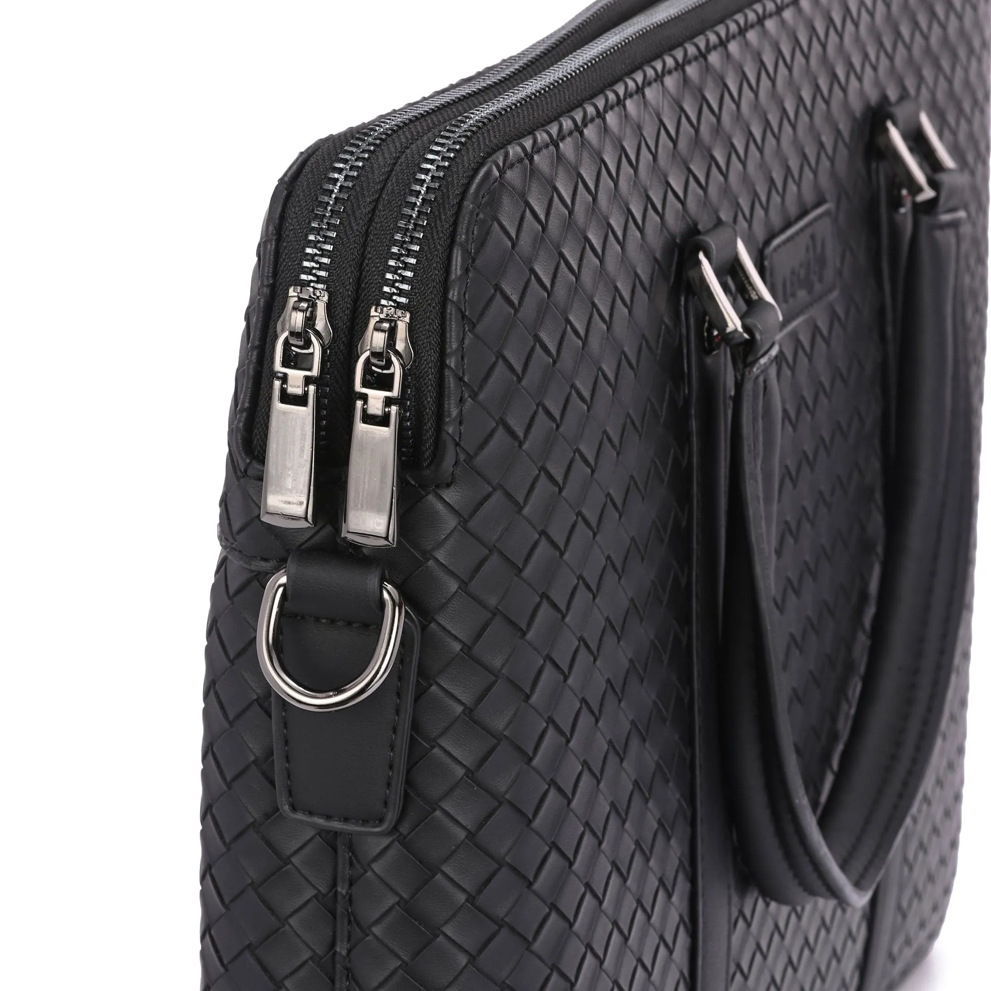 Legwork 'Prestige Weave' Laptop Briefcase