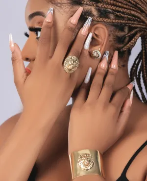 Masimba Set (Earrings Bracelet Ring)