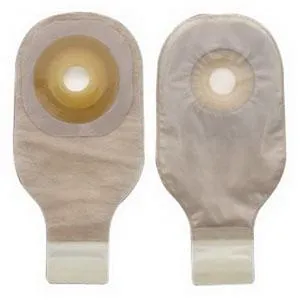 Premier One-Piece Drainable Pouch, Pre-Cut Stoma Opening 1" (25mm), Transparent 12" (30cm) - Box of 5