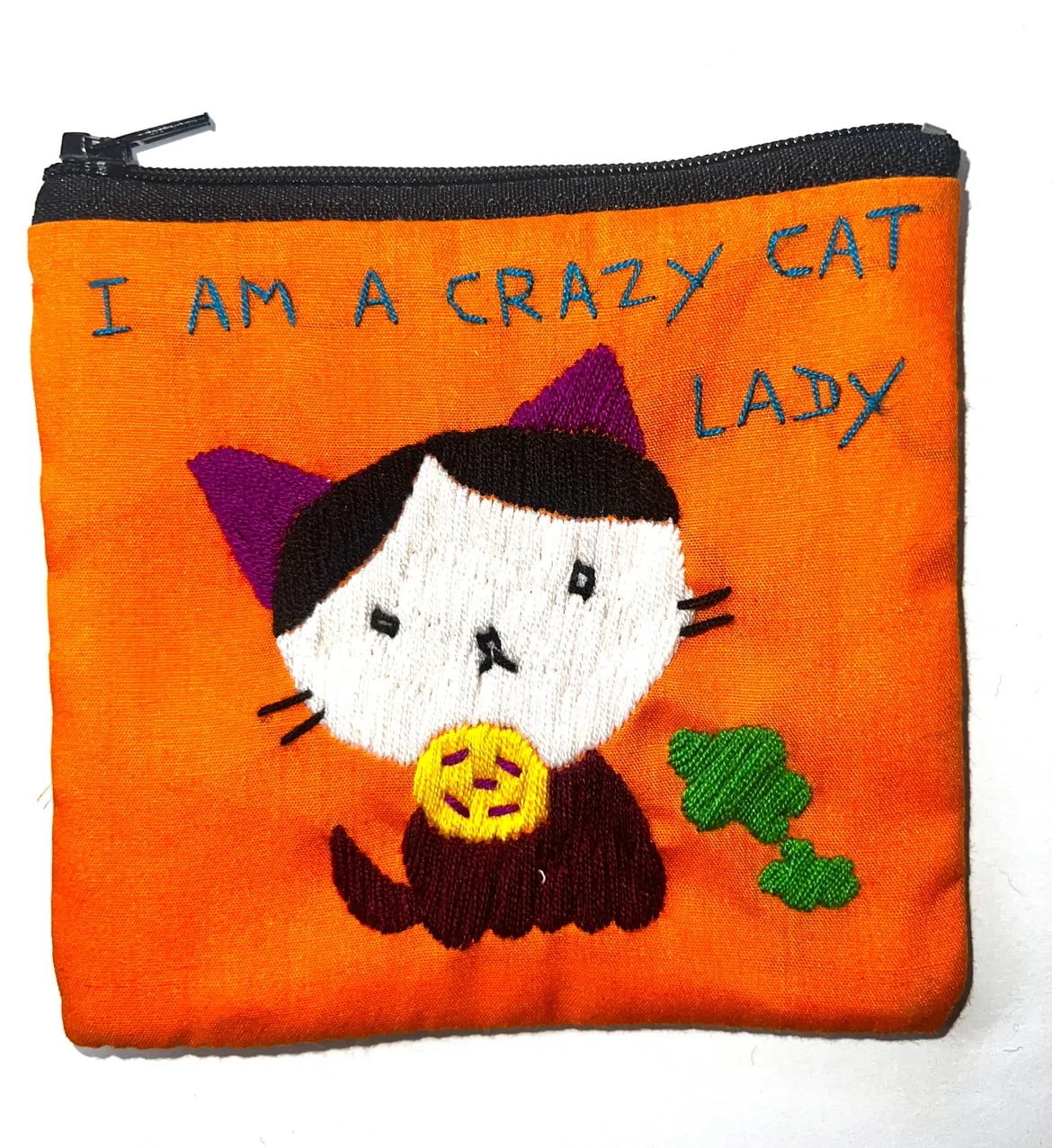 "Chalee" Small Hand Embroidered Pouches by Hmong Youth in Laos