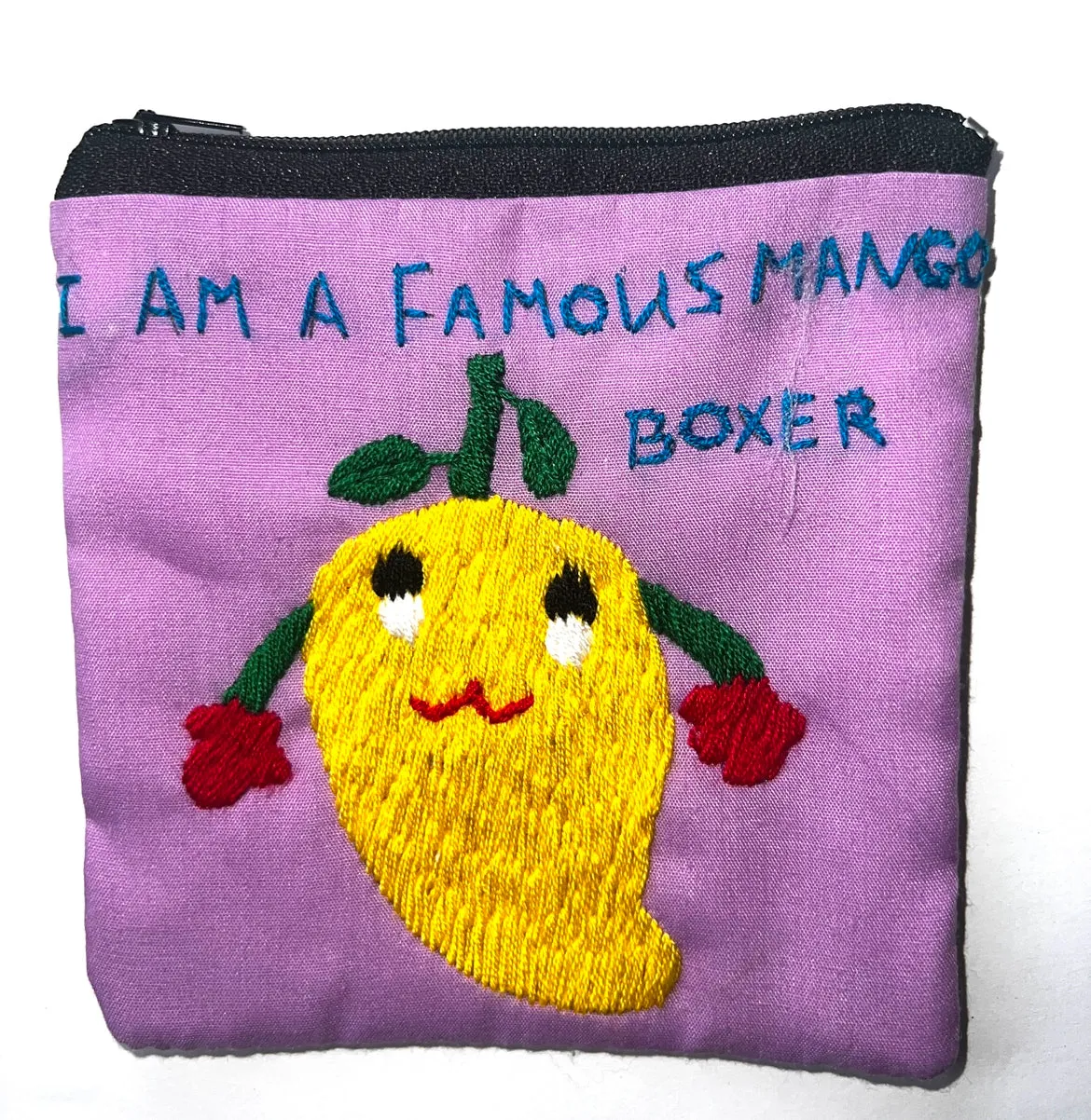 "Chalee" Small Hand Embroidered Pouches by Hmong Youth in Laos