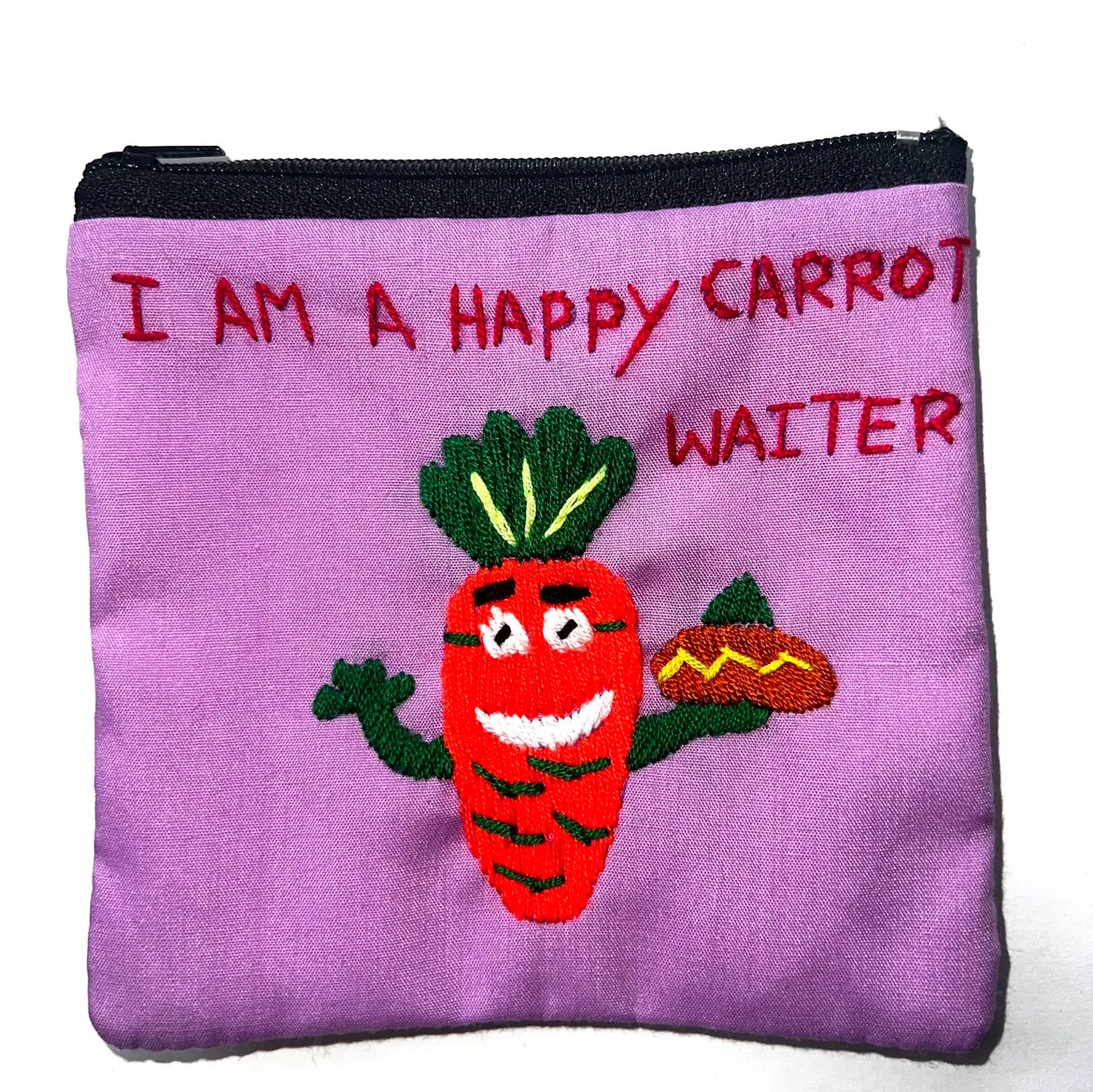 "Chalee" Small Hand Embroidered Pouches by Hmong Youth in Laos