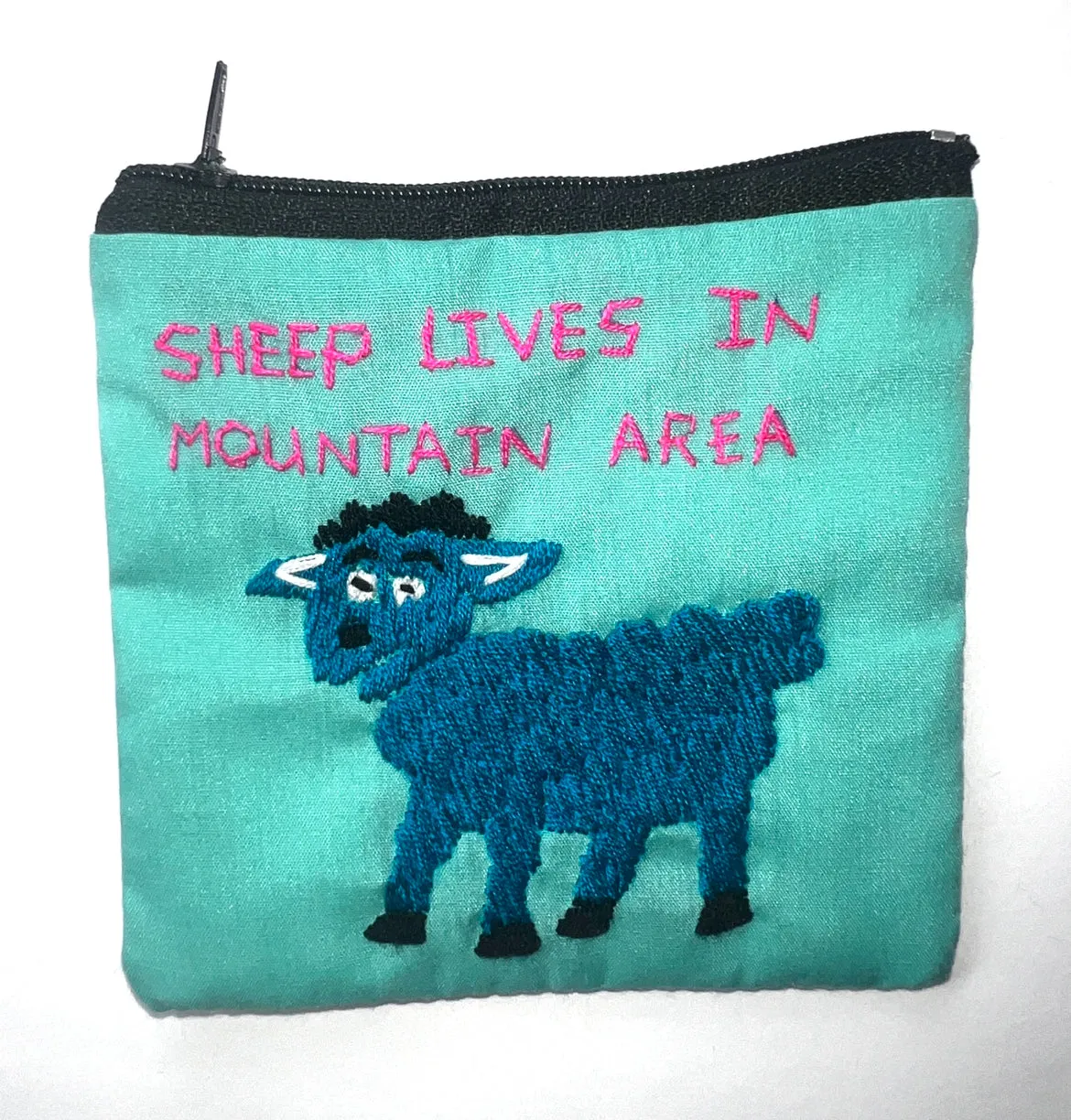 "Chalee" Small Hand Embroidered Pouches by Hmong Youth in Laos