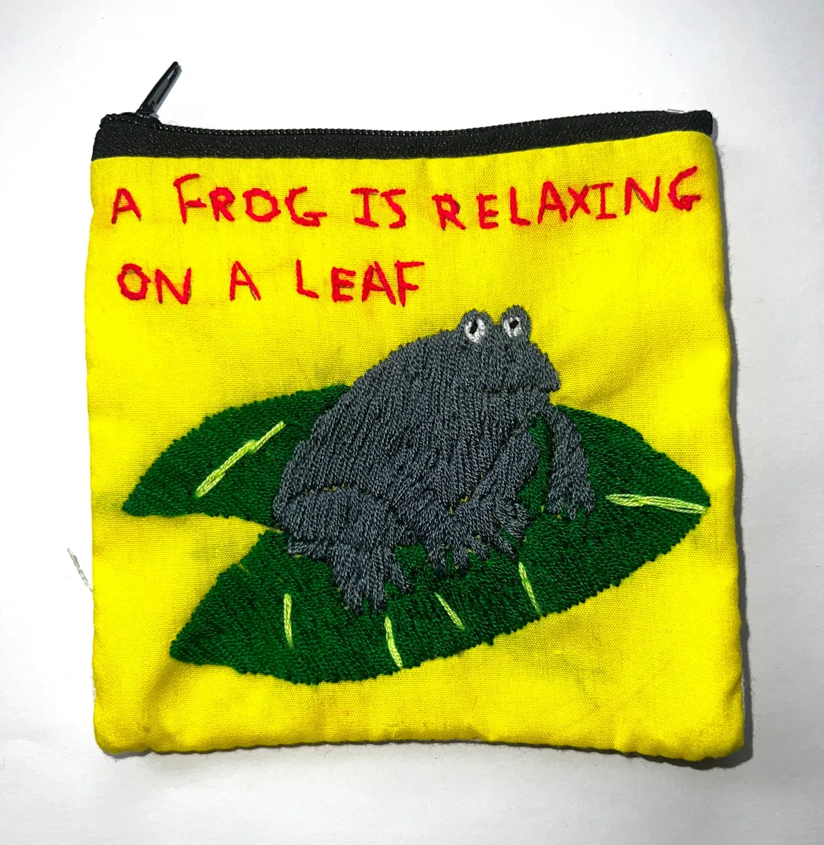 "Chalee" Small Hand Embroidered Pouches by Hmong Youth in Laos
