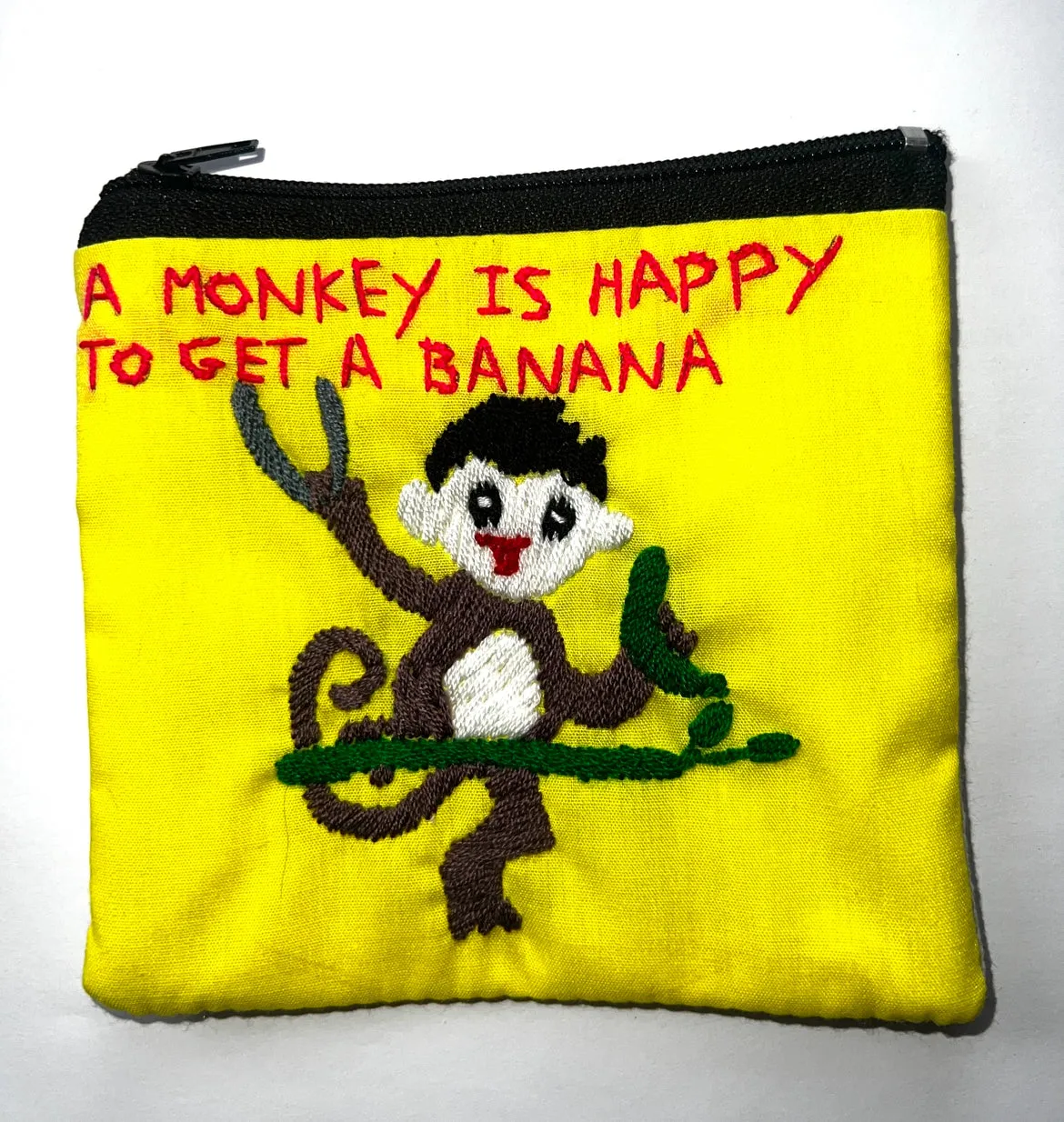 "Chalee" Small Hand Embroidered Pouches by Hmong Youth in Laos