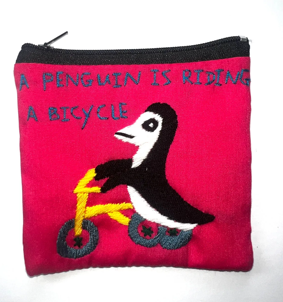 "Chalee" Small Hand Embroidered Pouches by Hmong Youth in Laos