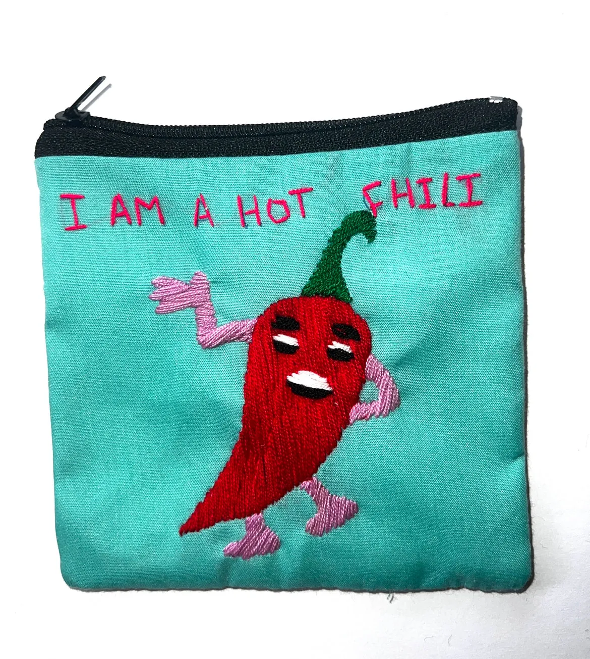 "Chalee" Small Hand Embroidered Pouches by Hmong Youth in Laos