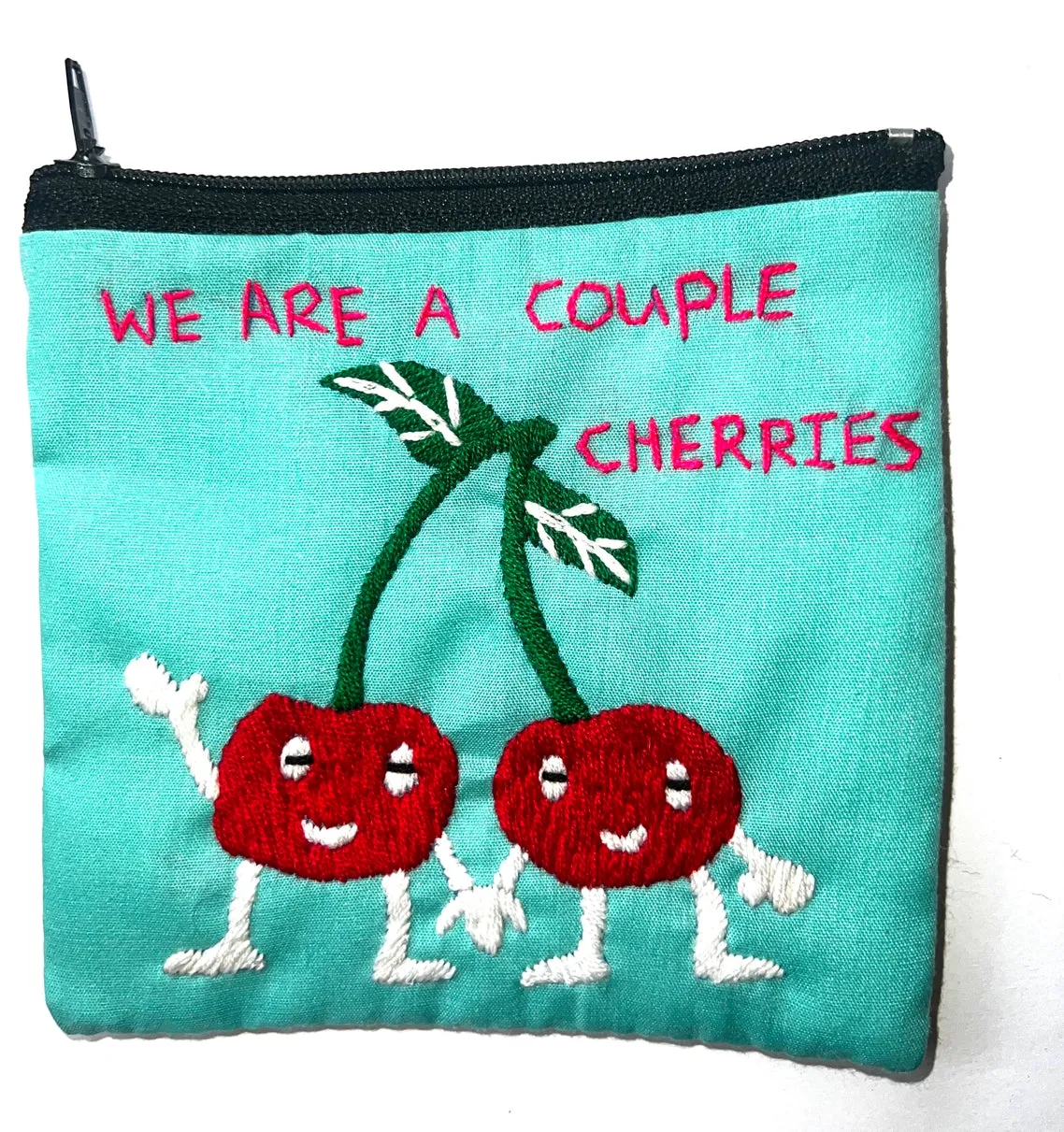 "Chalee" Small Hand Embroidered Pouches by Hmong Youth in Laos