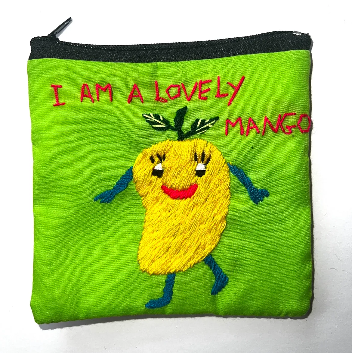 "Chalee" Small Hand Embroidered Pouches by Hmong Youth in Laos