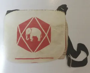 Recycled Cement Small Messenger Bag
