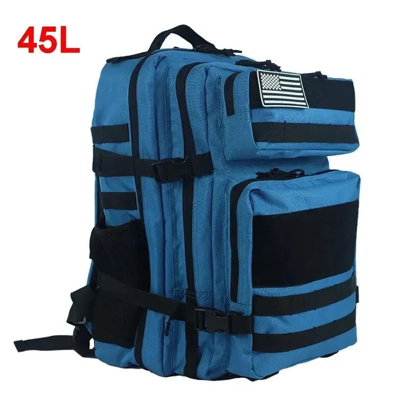 Tactical Backpack for Men - 25L/45L Gym Fitness, Camping, Hiking Daypack with Molle System, Large Travel Laptop Duffel Pack