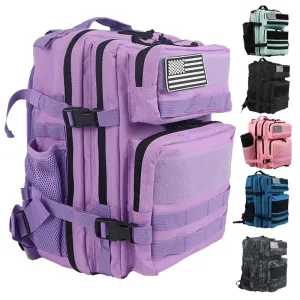Tactical Backpack for Men - 25L/45L Gym Fitness, Camping, Hiking Daypack with Molle System, Large Travel Laptop Duffel Pack
