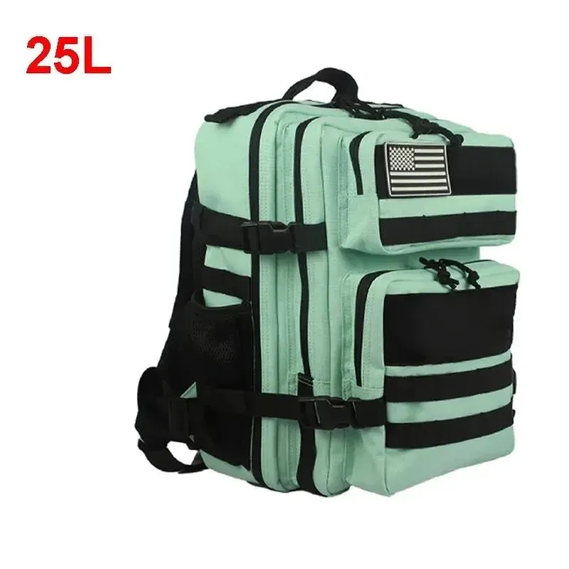Tactical Backpack for Men - 25L/45L Gym Fitness, Camping, Hiking Daypack with Molle System, Large Travel Laptop Duffel Pack