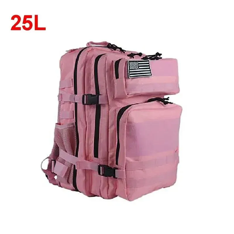 Tactical Backpack for Men - 25L/45L Gym Fitness, Camping, Hiking Daypack with Molle System, Large Travel Laptop Duffel Pack