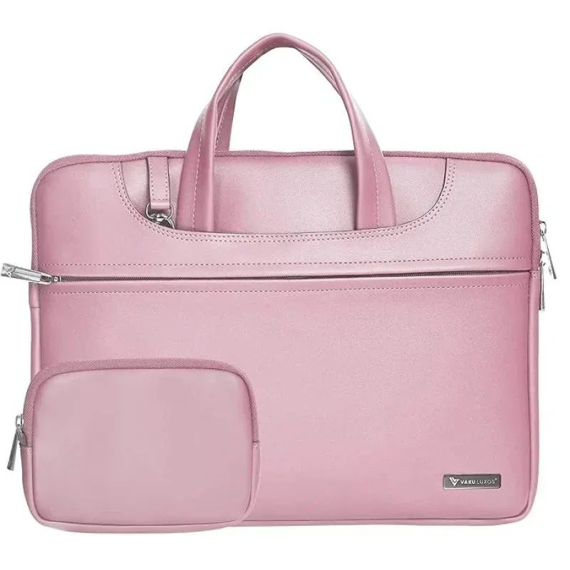 Vaku Luxos® DA Italiano 14 inch Laptop Bag Premium Laptop Messenger Bag For Men and Women