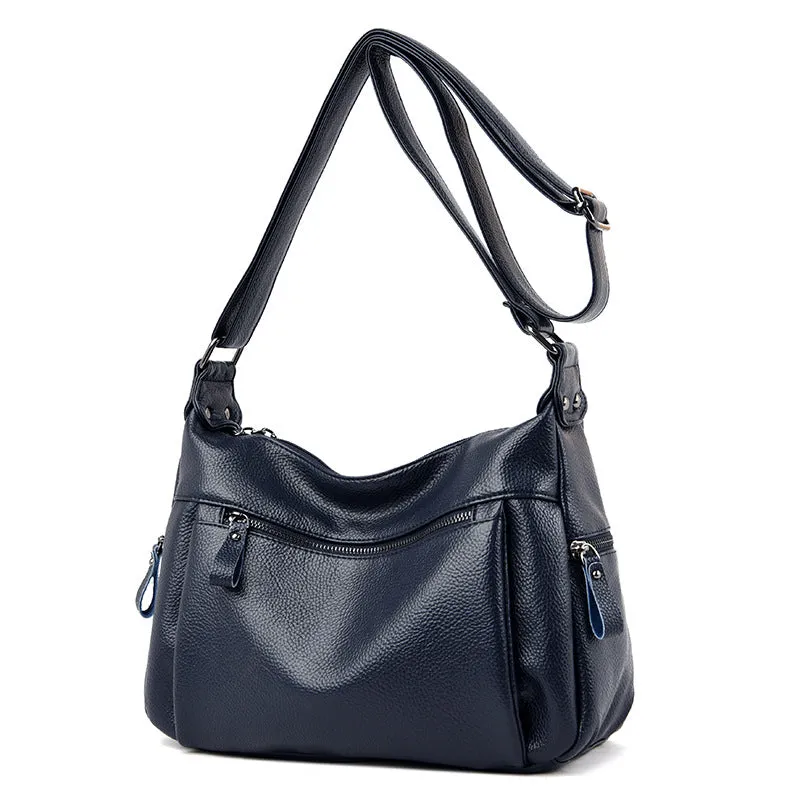Women's Korean Style Leather Soft Trendy Fashion Bags